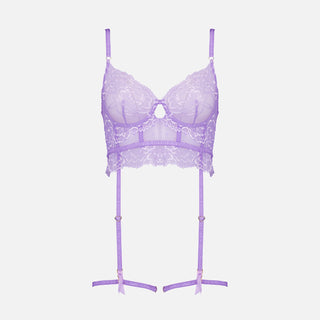 Lights On Bustier + Suspenders