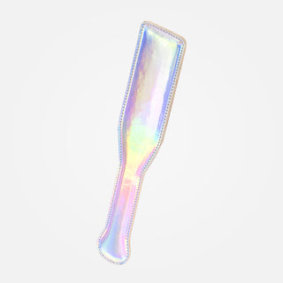 Cosmo Bondage Paddle - Metallic Rainbow