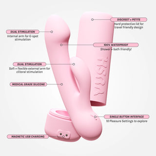 Glow Compact Rabbit Vibrator