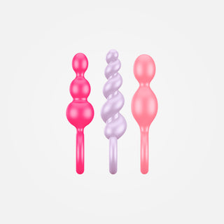 Booty Call Non Vibrating Anal Plug Set
