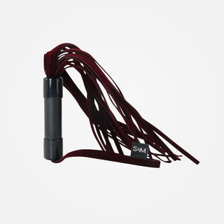 Sex & Mischief Flogger Whip - Red