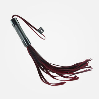 Sex & Mischief Flogger Whip - Red