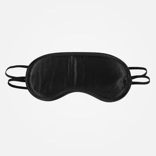 Sex & Mischief Satin Blindfold Eye Mask - Black