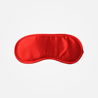 Sex & Mischief Satin Blindfold Eye Mask - Red