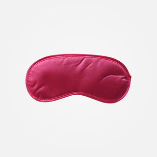 Sex & Mischief Satin Blindfold Eye Mask - Hot Pink