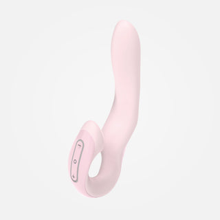 Roae - Rechargeable 3-Way Precision Pink Rabbit Vibrator