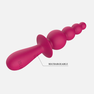 Super Soft Silicone Beaded Vibrator