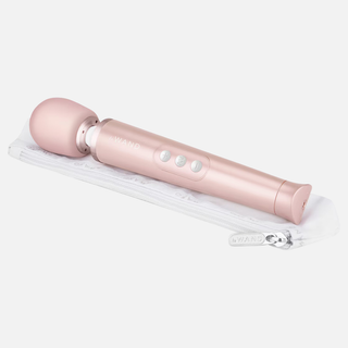 Le Wand Petite Rechargeable Wand Vibrator - Rose Gold