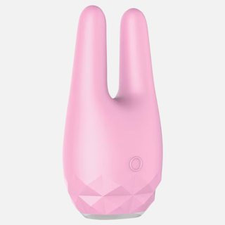 Diamonds The Countess Mini Rabbit Ears Vibrator-Pink