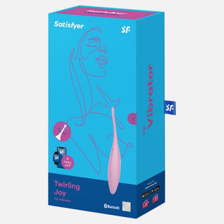 Twirling Vibrator Joy Pink Incl. Bluetooth + App