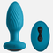 INYA- Gyrating Anal Plug with Remote- Alpine Teal