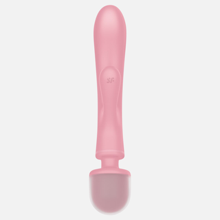 Triple Lover Wand Vibrator- pink