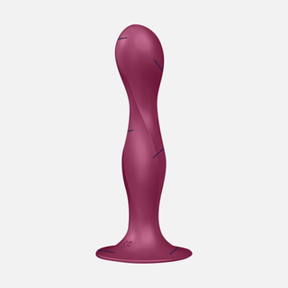 Double Ball-R Non Vibrating Dildo - Red