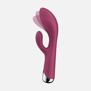 Spinning Rabbit Vibrator - Red