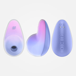 Pixie Dust - Violet/Pink Rechargeable Vibrating Air Pulse Stimulator