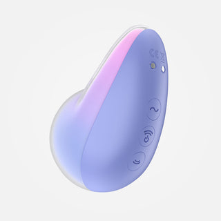 Pixie Dust - Violet/Pink Rechargeable Vibrating Air Pulse Stimulator