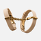 ID HandCuffs - Beige/ 24KT Gold