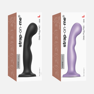 P&G Dildo Plug Med-Lilac