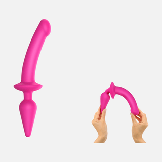 Switch Plug-In Semi-Realistic Dildo Sml - Pink