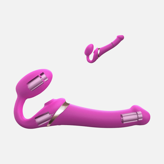 Multi-Orgasm Bendable Strap Sml - On Fuchsia