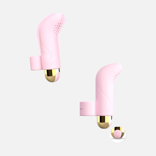 Touch Me Finger Vibrator- Pink