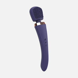 Brush Crush Wand Vibrator - Midnight Indigo