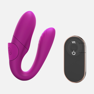 Match Up Couples Vibrator with Remote - Sweet Orchid