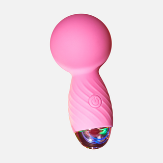 Itsy Bitsy Wand Vibrator - Pink Passion