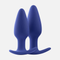 Regii 2-Piece Non Vibrating Anal Plug Set- Blue