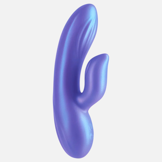 Seduction Angel Rabbit Vibrator- Metallic Purple