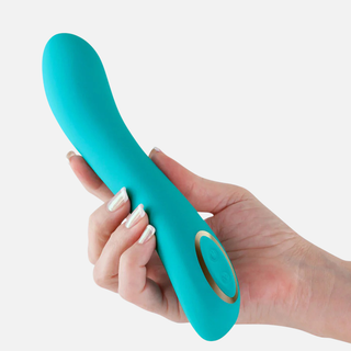 Obsessions Zeus Flexible G-Spot Vibrator - Light Green