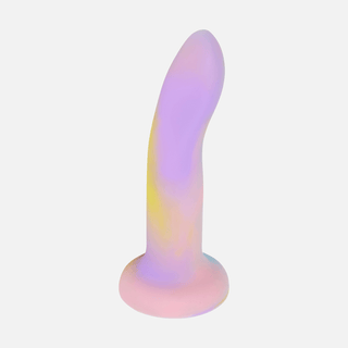 Immi Non Vibrating Dildo-Colorful Purple Dream