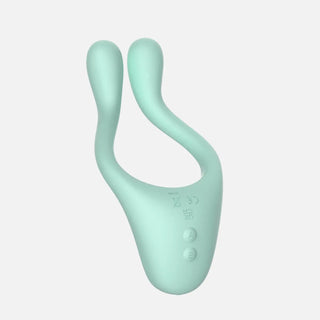 Gavin Couples Dual Vibrator - Teal