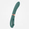 Chick Flick - Olive Green Rechargeable Double Ended G-Spot Vibrator with Flicking Tip