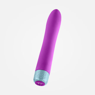 Densa - Rechargeable Dual Density Long Bullet Vibrator - Purple