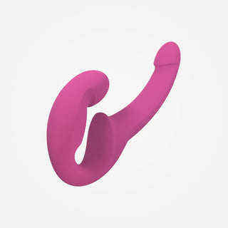 Share Lite - Pink Non-Vibrating Double ended couples Wearable Dildo