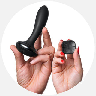 PleX - Rechargeable Flexible Vibrating Anal Plug with Remote Control