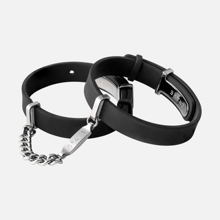 ID HandCuffs- Black/Silver