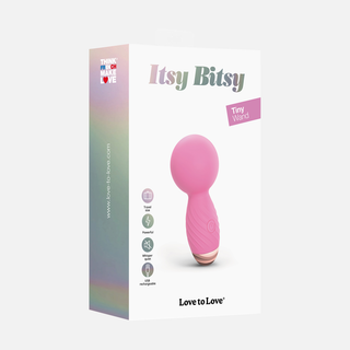 Itsy Bitsy Wand Vibrator - Pink Passion