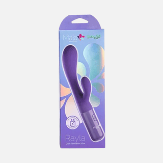 Rayla Dual Stim Vibrator - Purple