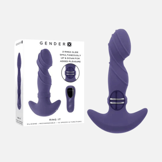 Gender X Ring It Anal Vibrator with Wireless Remote