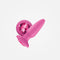 Glams - Pink Non-Vibrating Anal Plug with Sparkling Gem