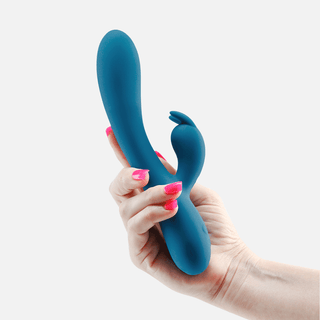 Inya Luv Bunny Rabbit Vibrator - Dark Teal