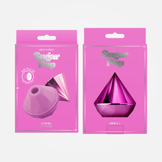 Sugar Pop - Jewel Pink Rechargeable Air Pulse Stimulator