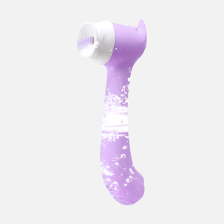 Air Pulse Clitorial Suction Vibrator with Remote- Purple