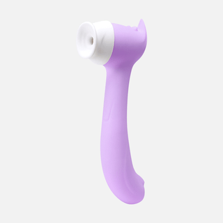 Air Pulse Clitorial Suction Vibrator with Remote- Purple