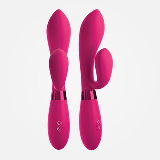 OMG! Rabbits #Mood - Fuschia Pink Rechargeable Rabbit Vibrator