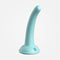 Dillio Platinum Curious Five - Teal 5'' Non-Vibrating Dildo with Suction Cup Base