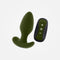 The Colonel - Green Rechargeable Vibrating Anal Plug with Wireless Remote