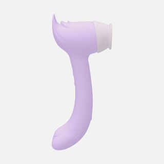 Air Pulse Clitorial Suction Vibrator with Remote- Purple